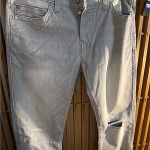 Gray Relaxed Fit Jeans